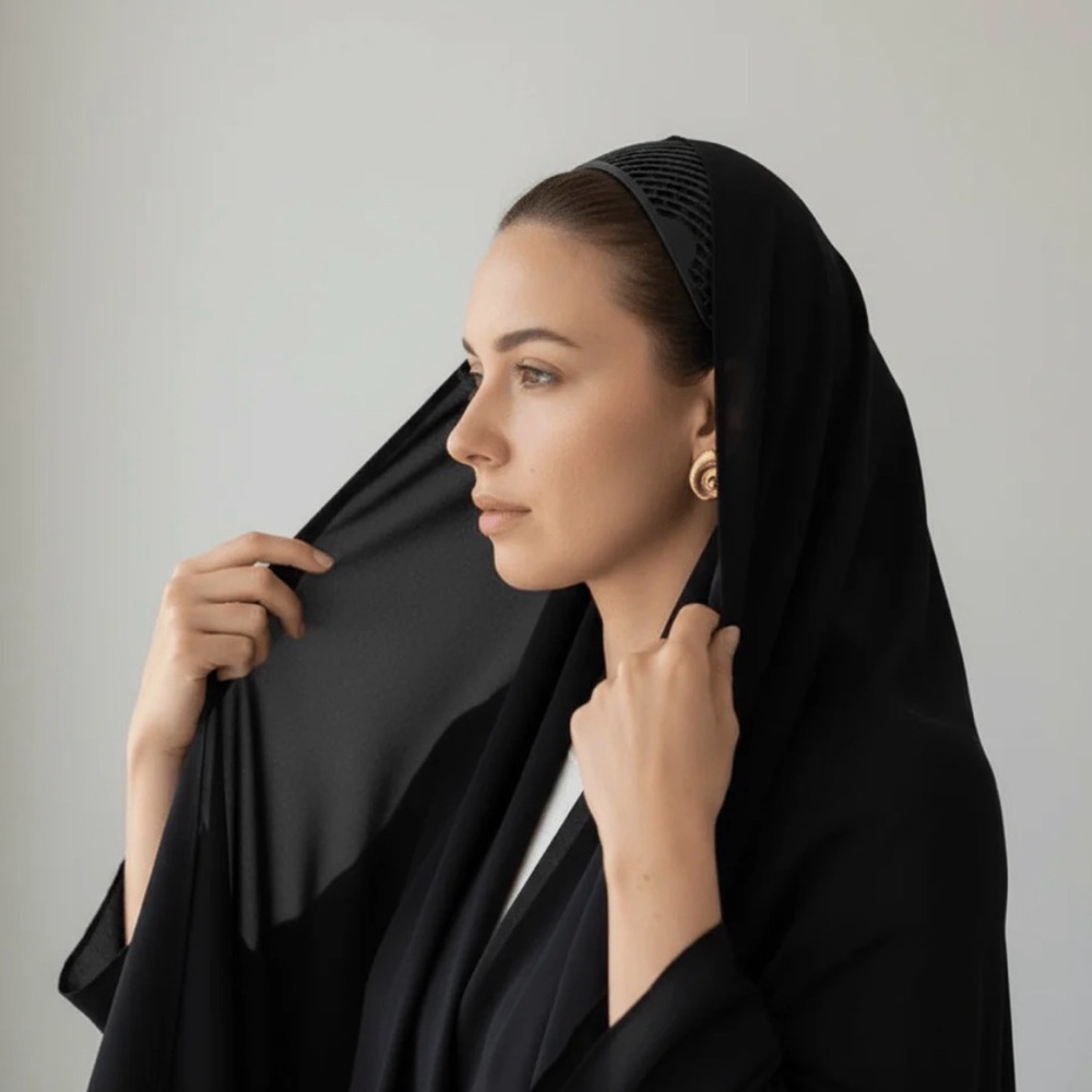 3D printed non-slip Hijab Grip Headband (breathable & lightweight)